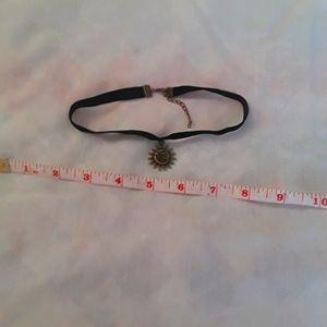 Sun and moon choker